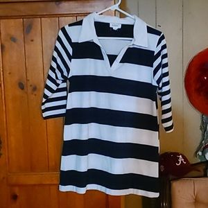 EXIST] size L nautical cotton hoodie.